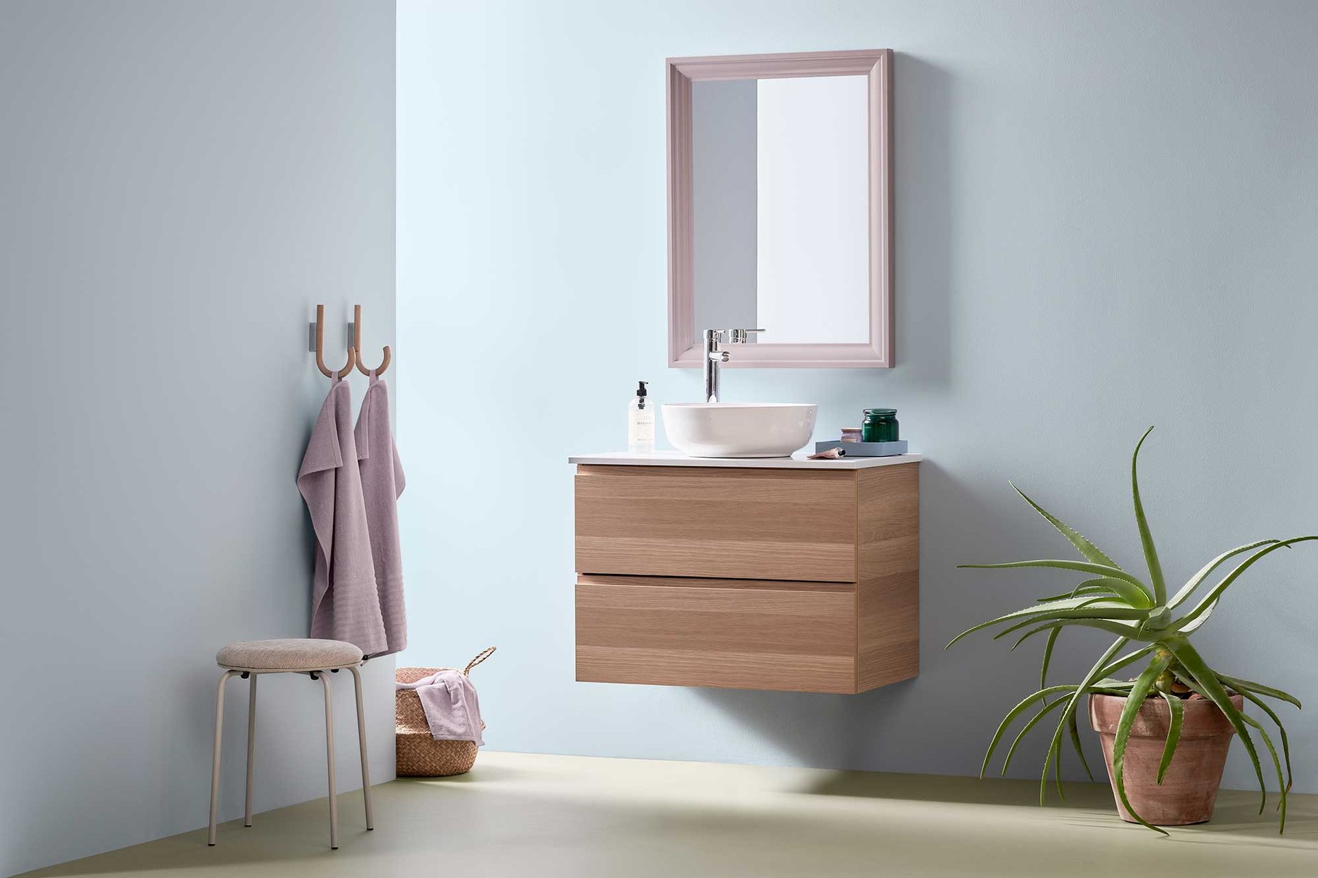 2262948 Wallpaint Badevaerelse