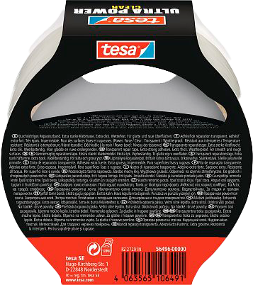 2264922 TESA REPARATIONSTAPE KLAR 2