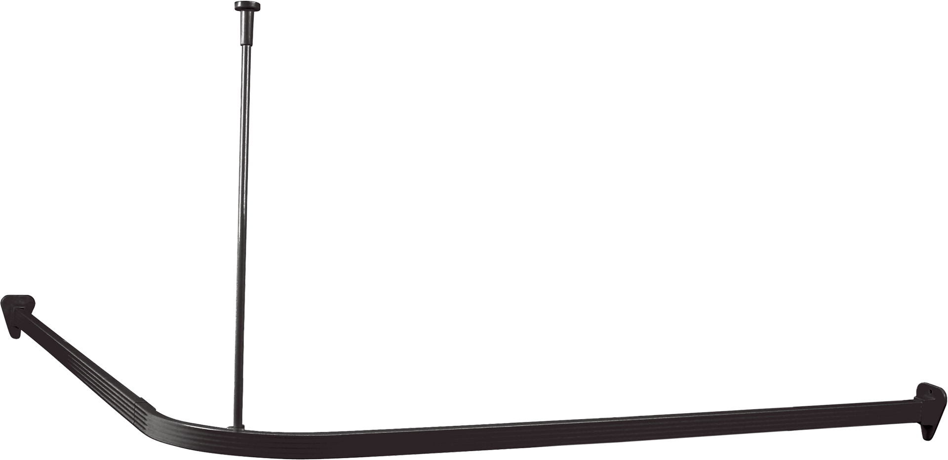 2269017 FORHÆNGSSKINNE 90X90 SORT