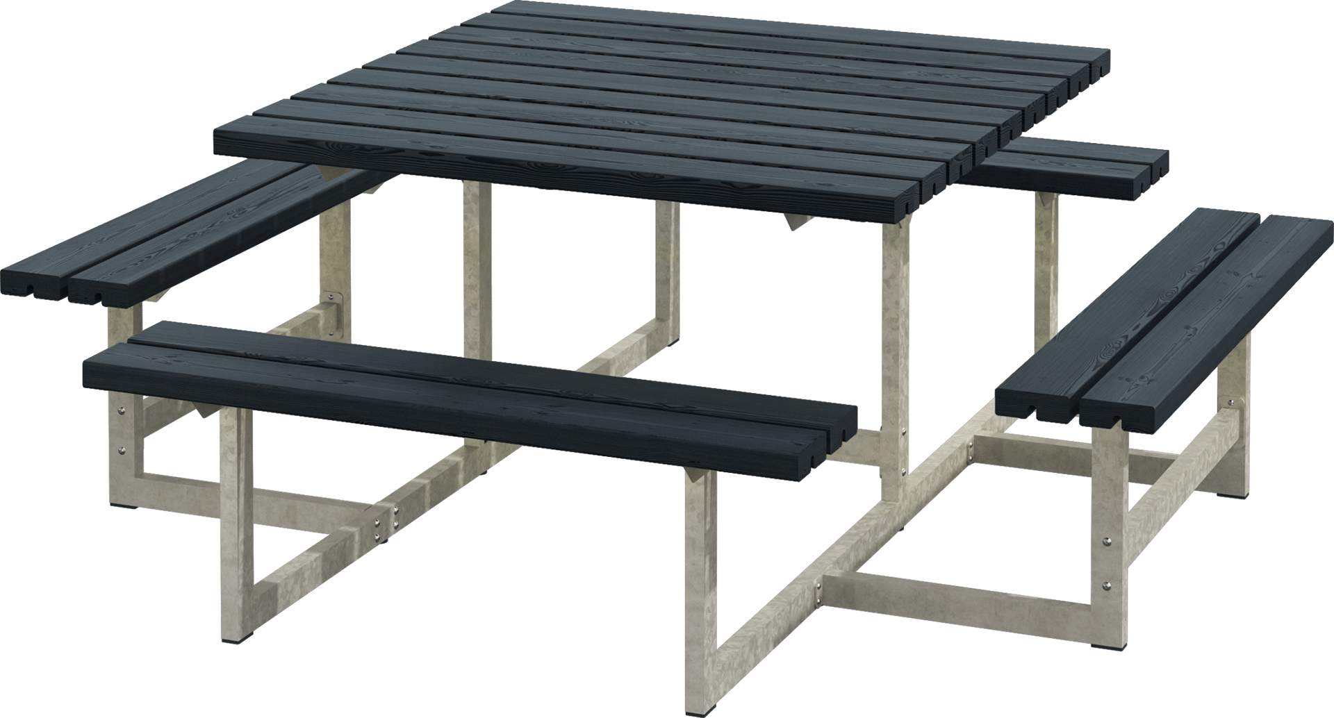 2274977 PLUS PICNIC BORDBÆNKESÆT SORT