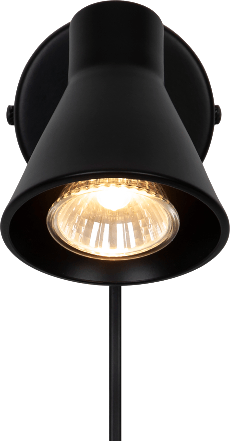 2276954 NORDLUX EIK VÆGLAMPE MAT SORT 2