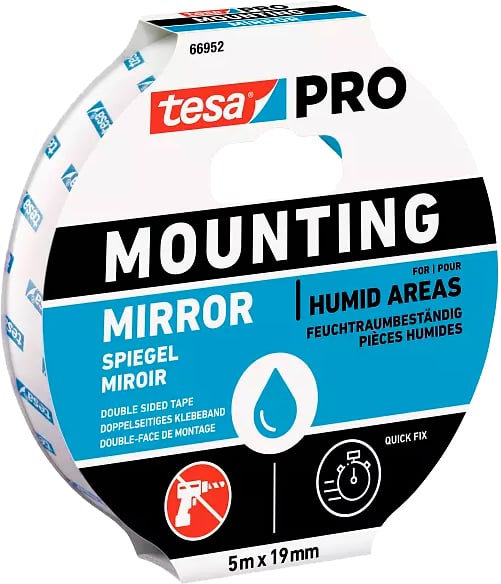 2282635 TESA MONTERINGSTAPE TIL SPEJL 1