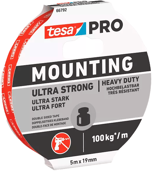 2287502 TESA MONTERINGSTAPE STÆRK 1