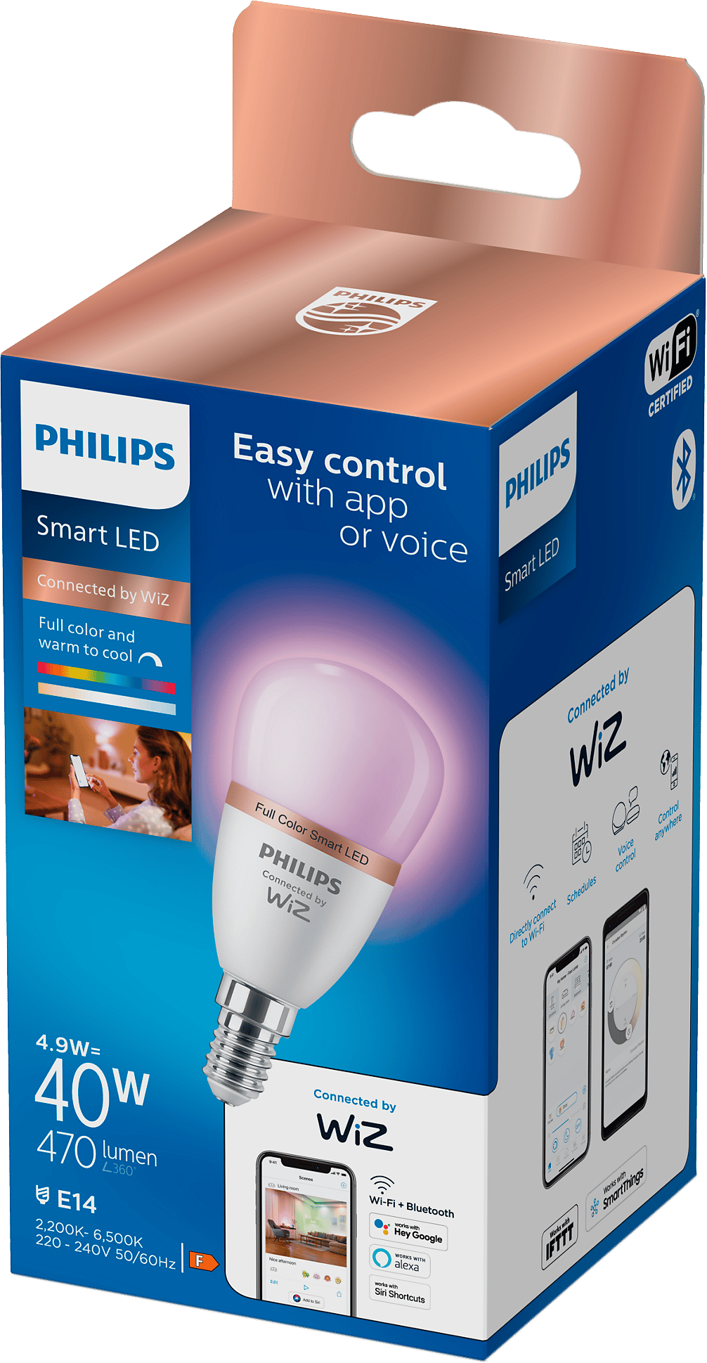 2305919 PHILIPS SMART LED KRONEPÆRE 2
