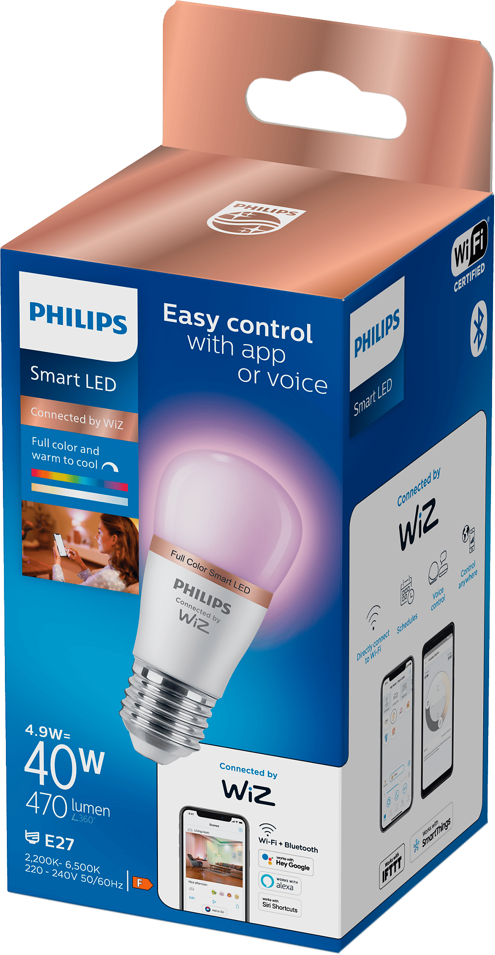 2305923 PHILIPS SMART LED KRONEPÆRE 2