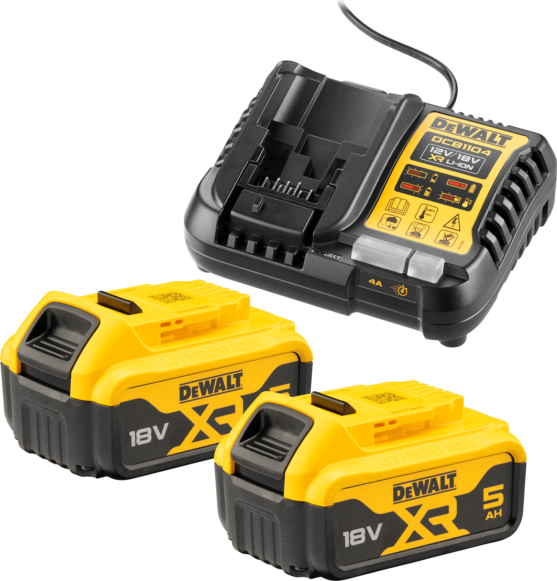 2311277 DEWALT 18V XR BATTERI SÆT