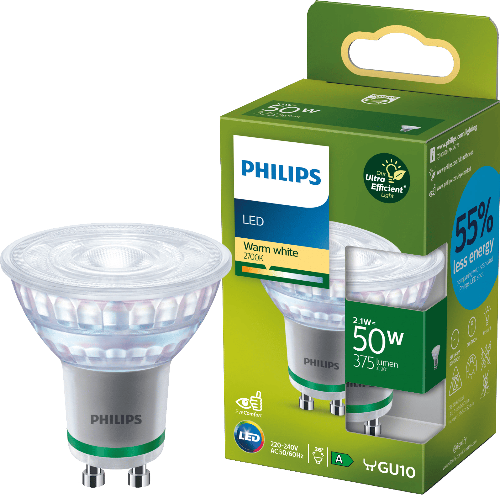 2350059 PHILIPS LED SPOTPAERE 50W E27
