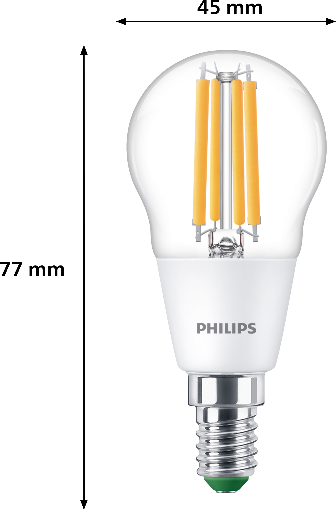 2350060 PHILIPS LED KRONEPAERE 40W E14 2