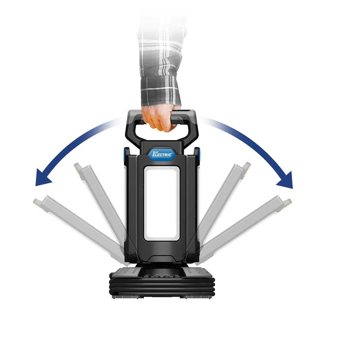 2354356 BLUE ELECTRIC 4X30W LED LAMPE 2