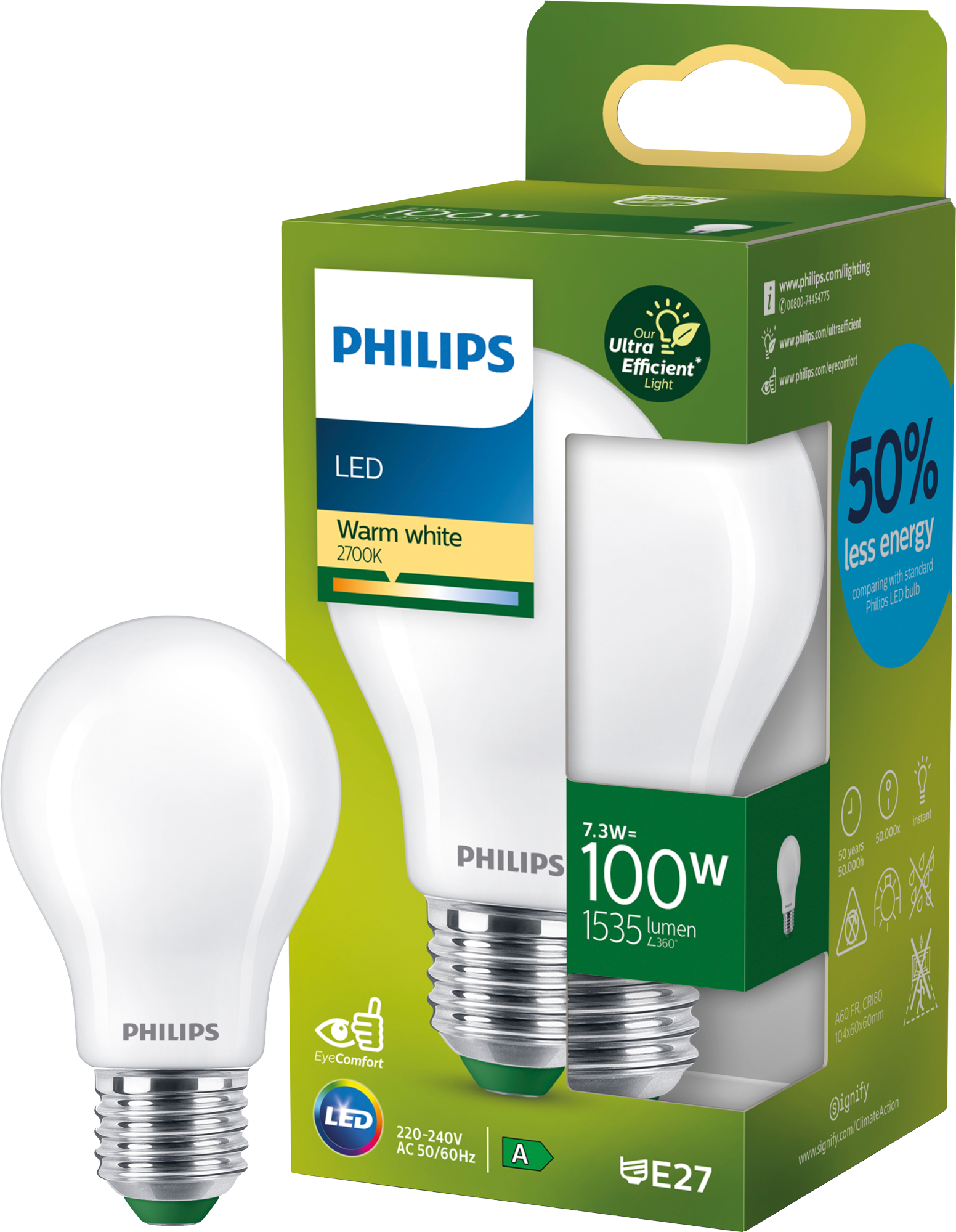 2377019 PHILIPS LED STANDARD PAERE 100W