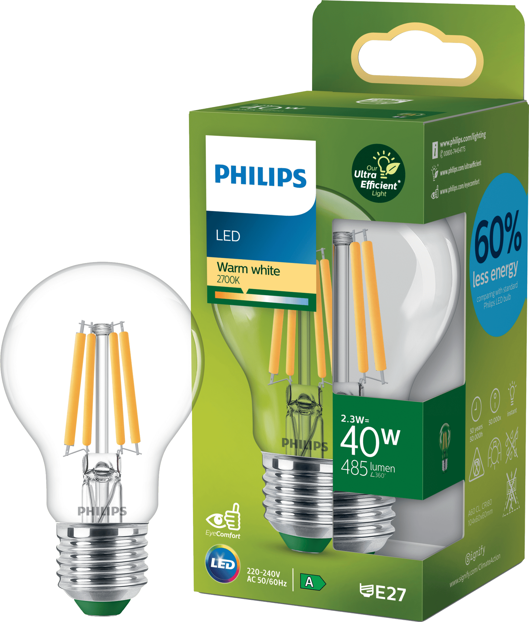 2377775 PHILIPS LED STANDARD PAERE 40W