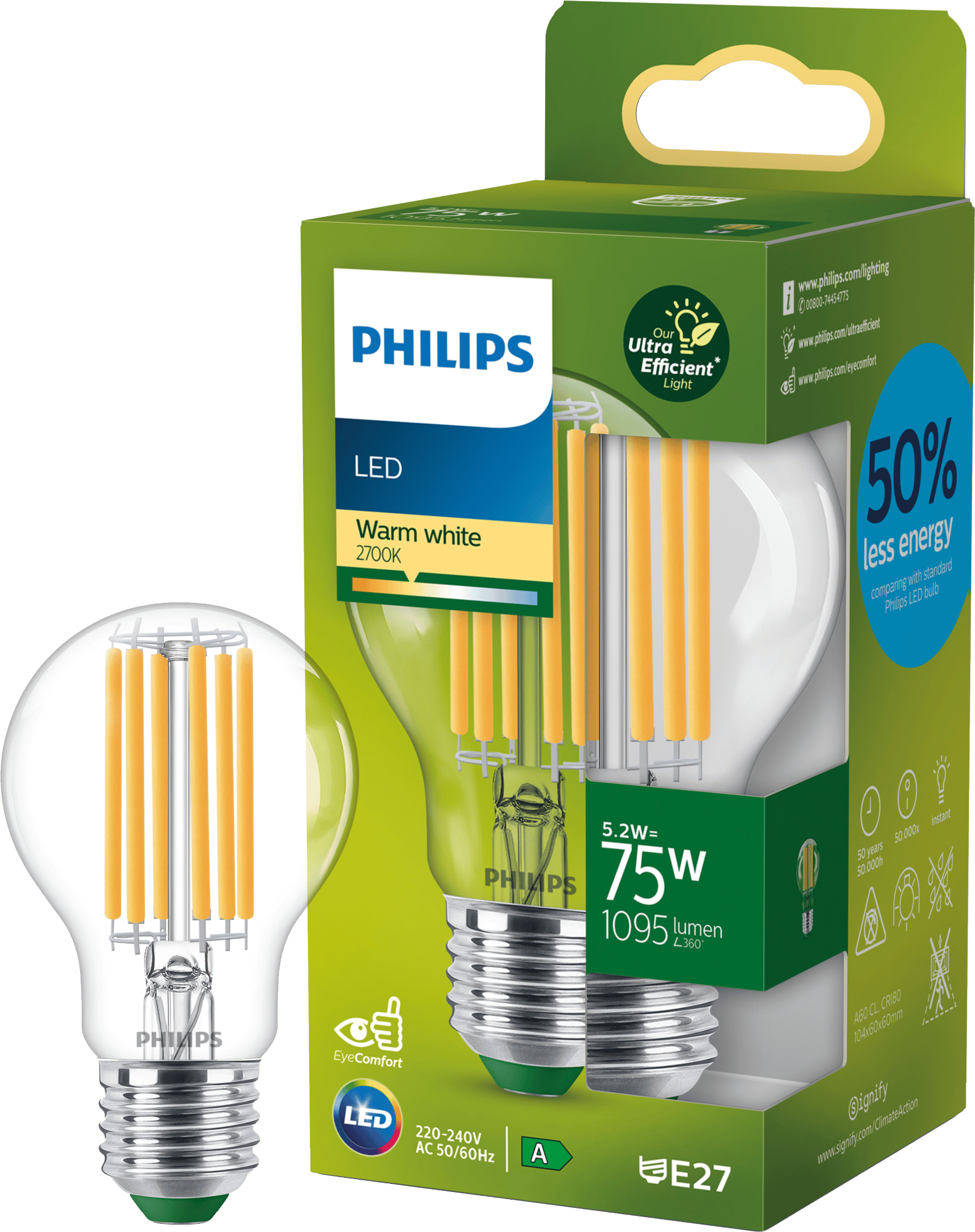 2377799 PHILIPS LED STANDARD PAERE 75W