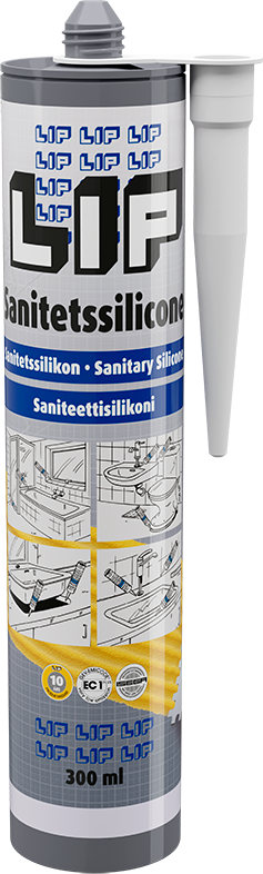 2391629 LIP SANITETSSILICONE HVID