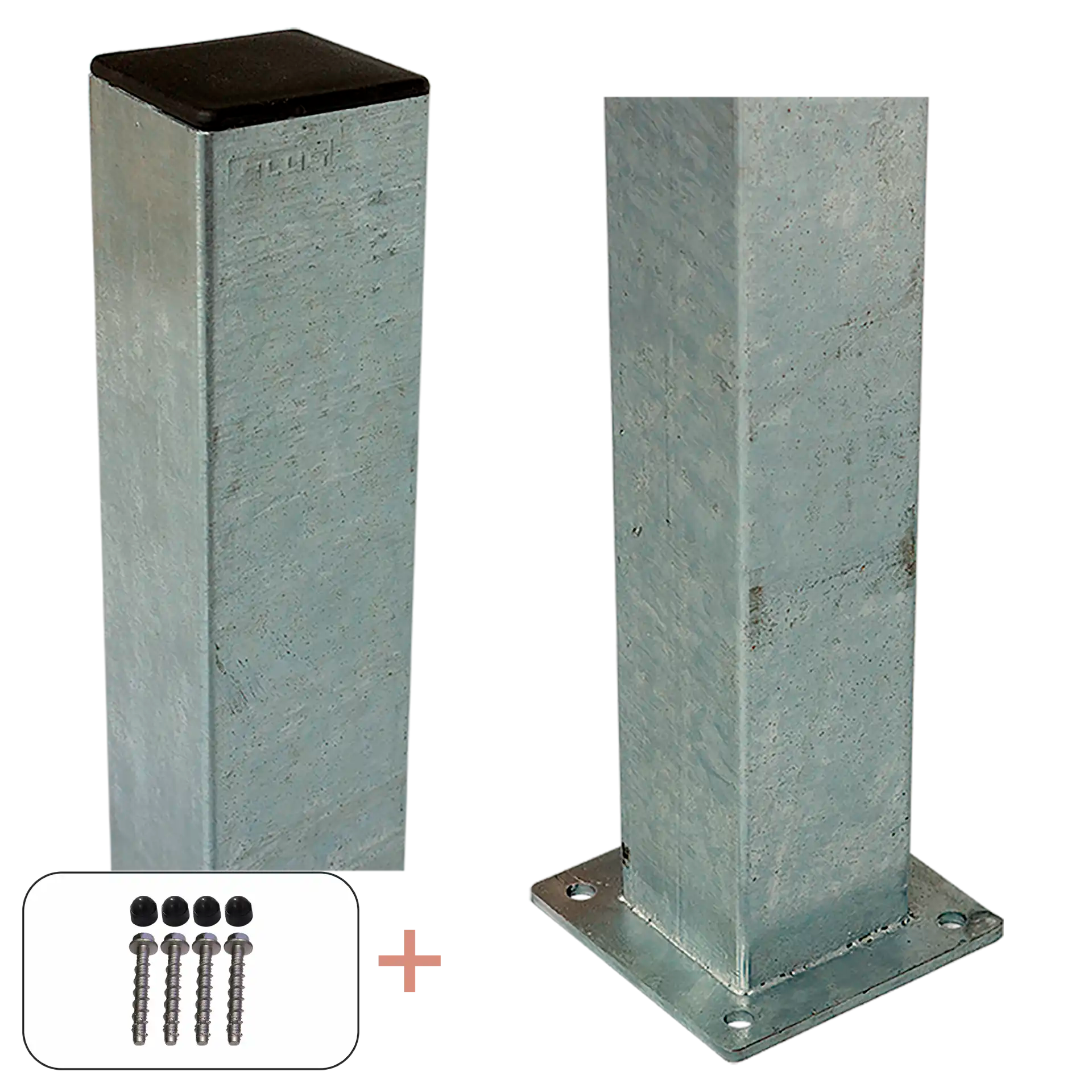 2392626 PLUS STÅLSTOLPE 8X8X132CM