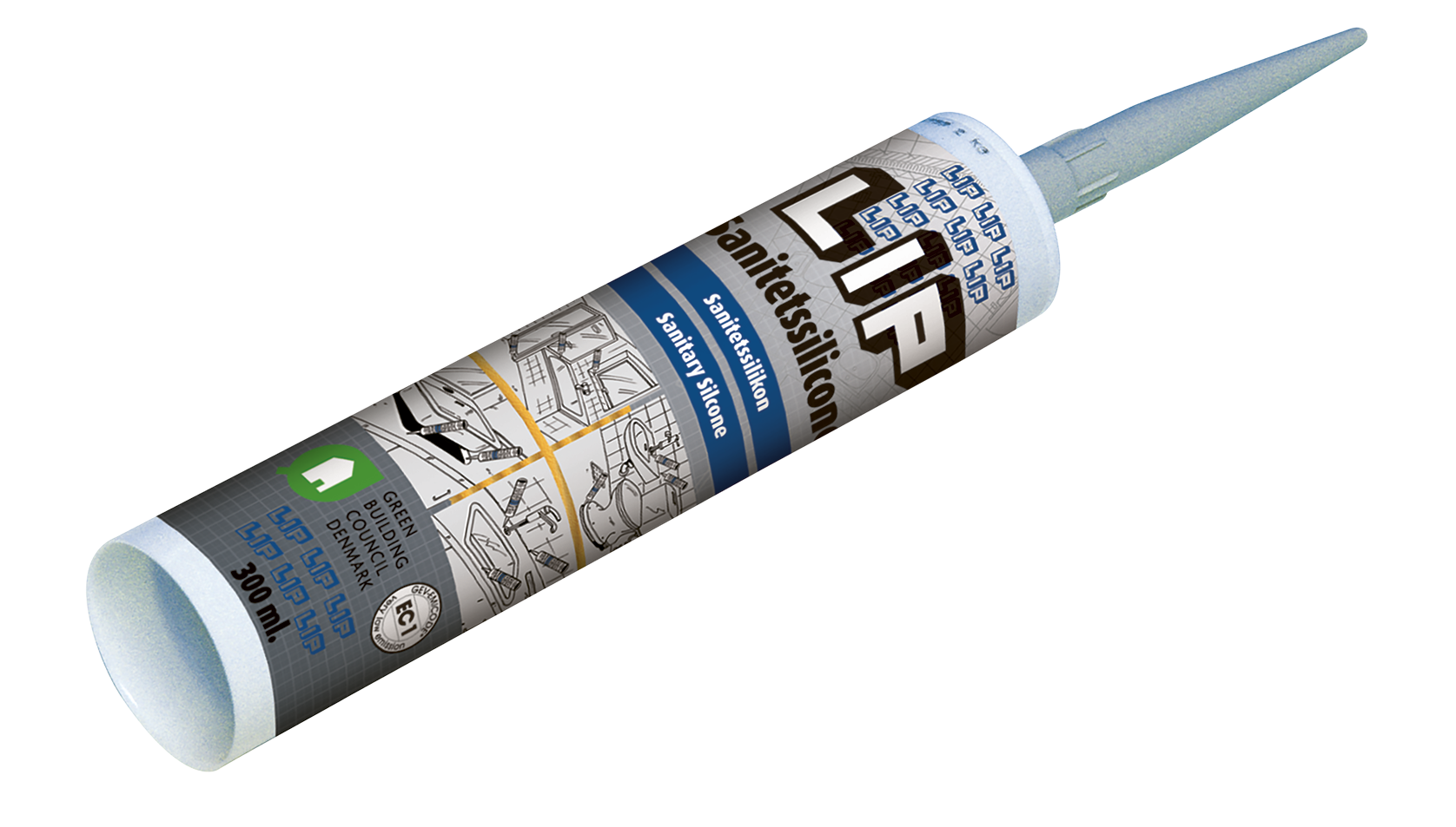 2797330 Lip Sanitetssilicone Brun