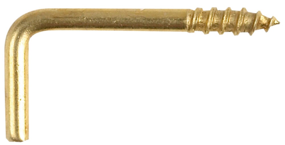 2814903 #191054 SQUARE HOOK BRASS IMG CLP 01