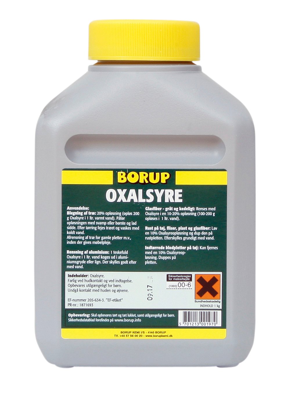 3137668 Oxalsyre 1 Kg