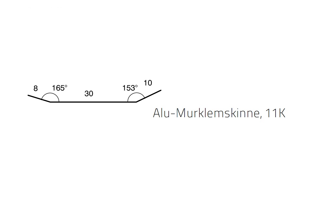 3760402 ICOPAL ALU MURKLEMSKINNE 11K 2