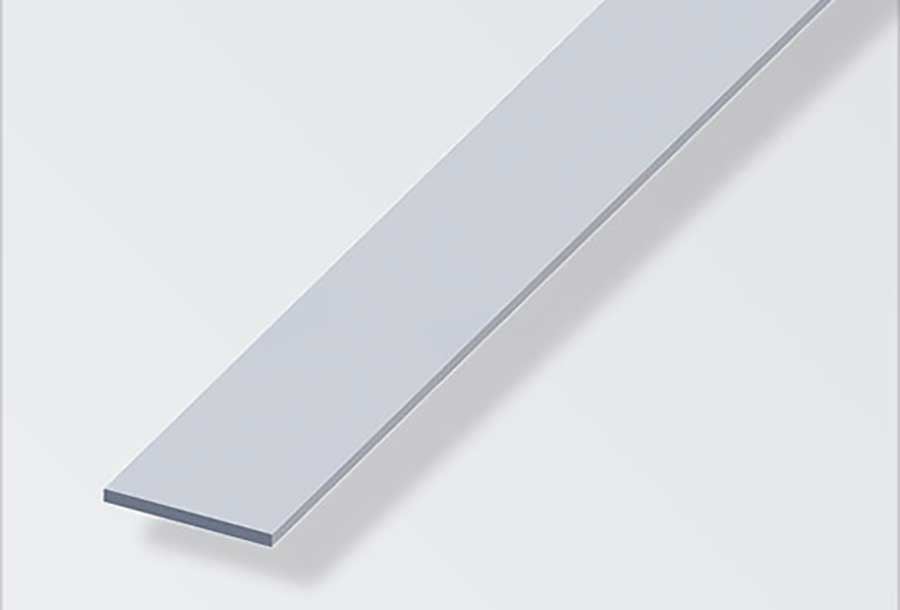 3934015 Flad Profil 25X2,5Mm Aluelox