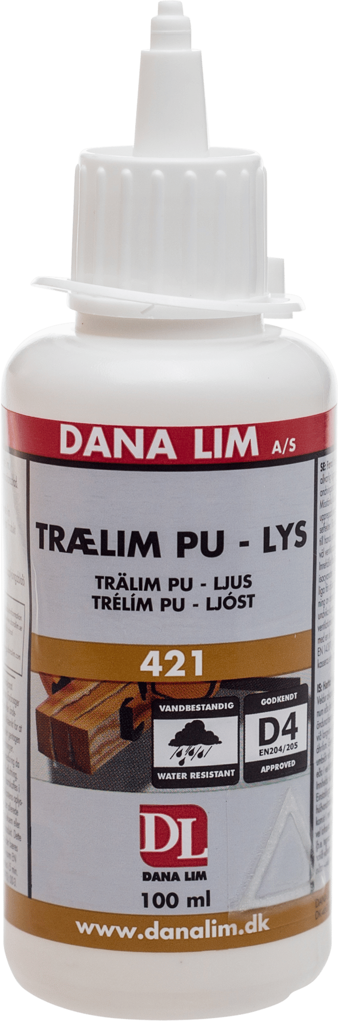 4595047 DANA TRÆLIM PU LYS 421 100ML 1