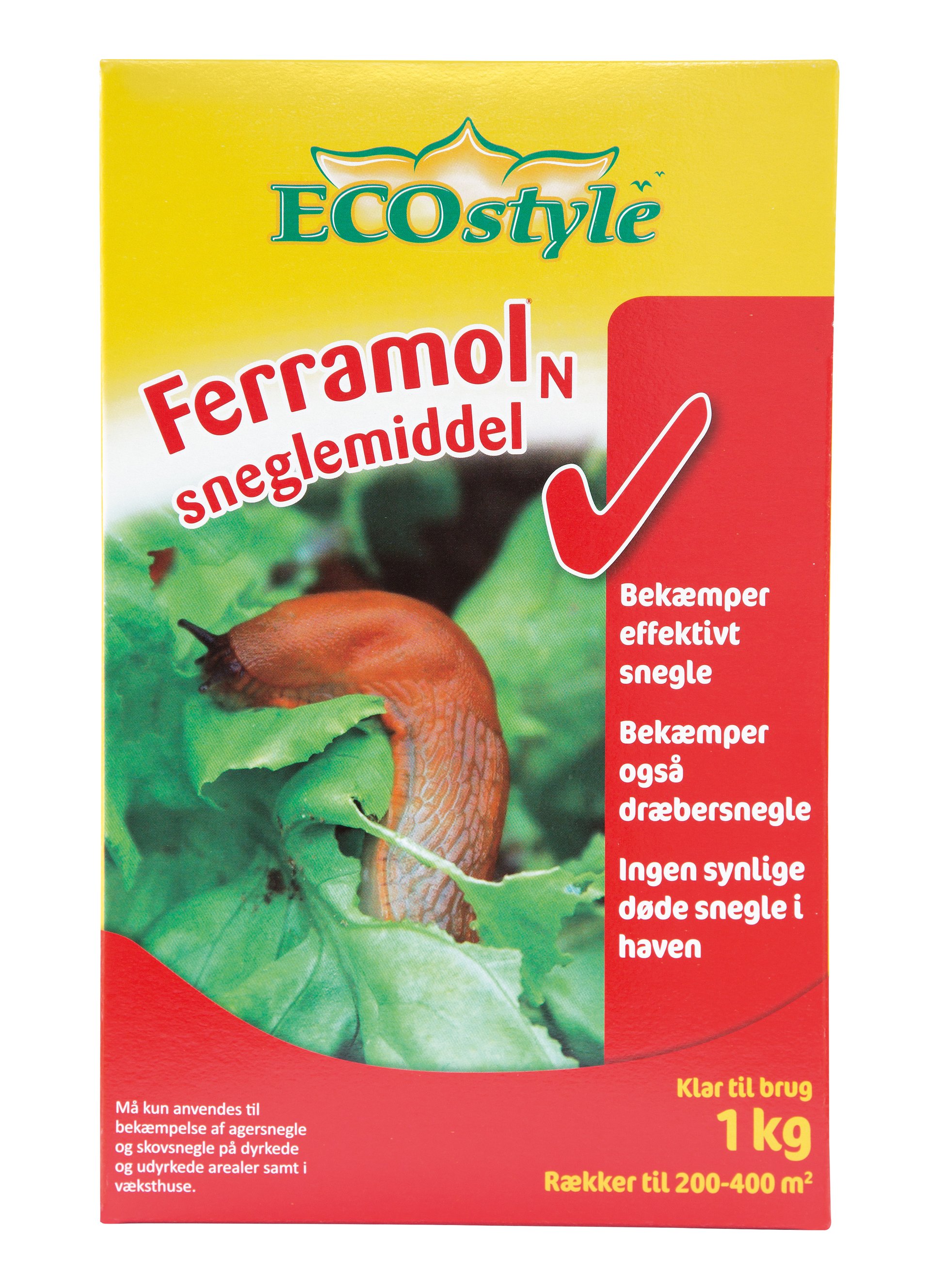 5040036 ECOSTYLE SNEGLEFRI 1000G