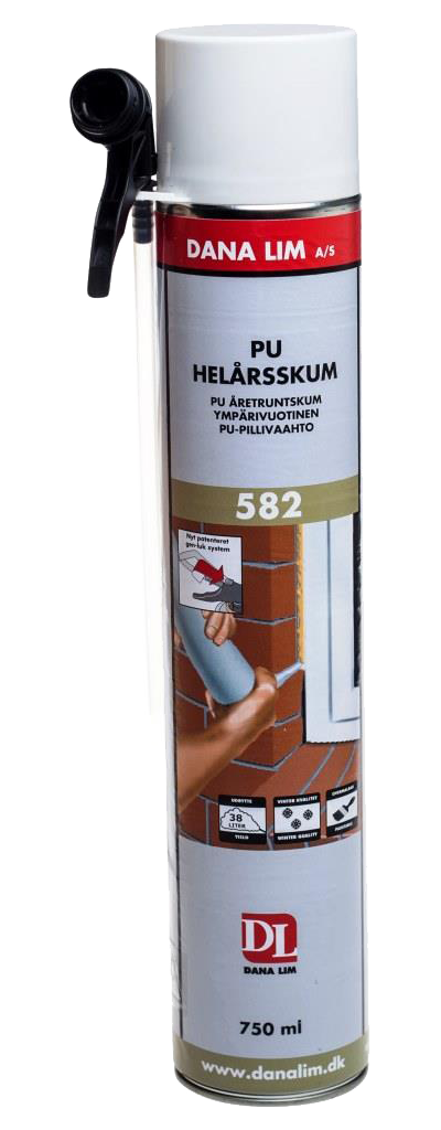 5095204 DANA PU HELÅRSSKUM 582 750ML