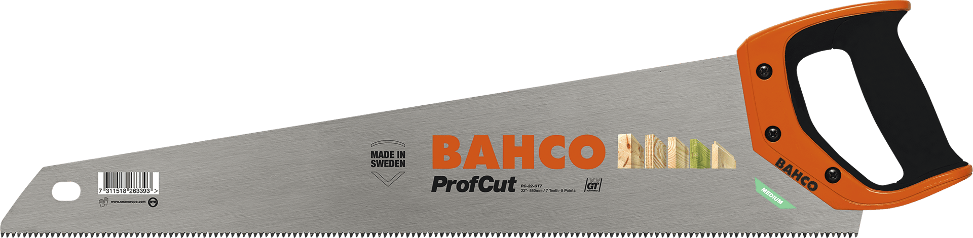 5114151 BAHCO HA╠Èndsav PROFCUT 22 GT FORTANDING