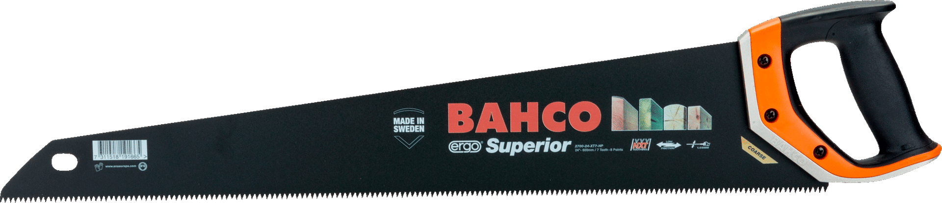 5127388 BAHCO HÅNDSAV SUPERIOR XT 24