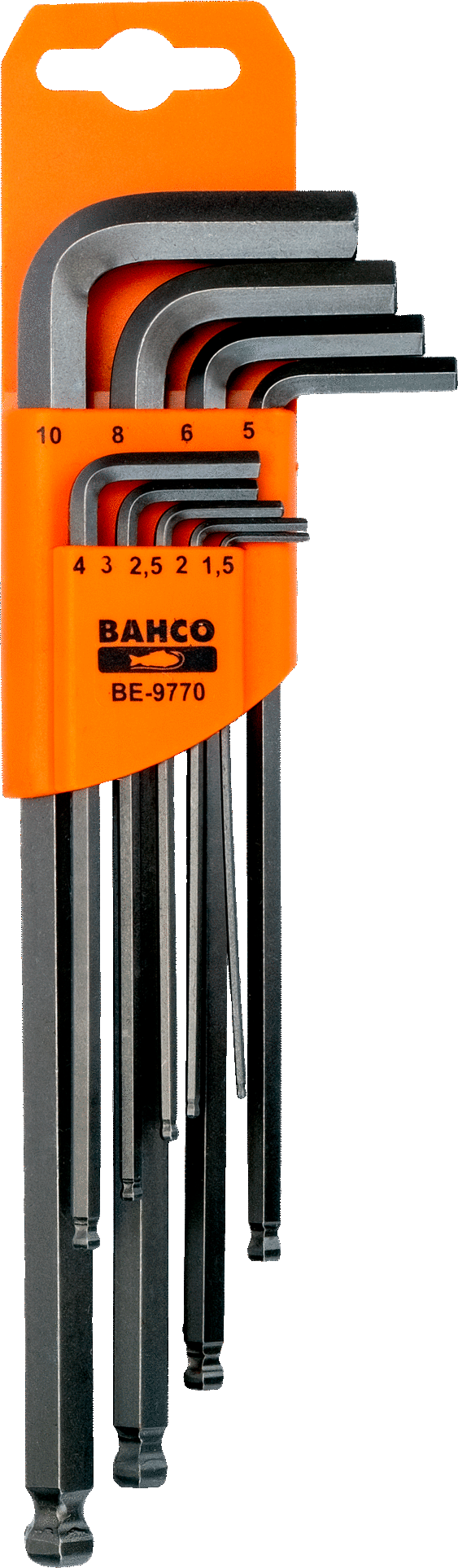 5129156 BAHCO STIFTNØGLESÆT 1,5 10MM