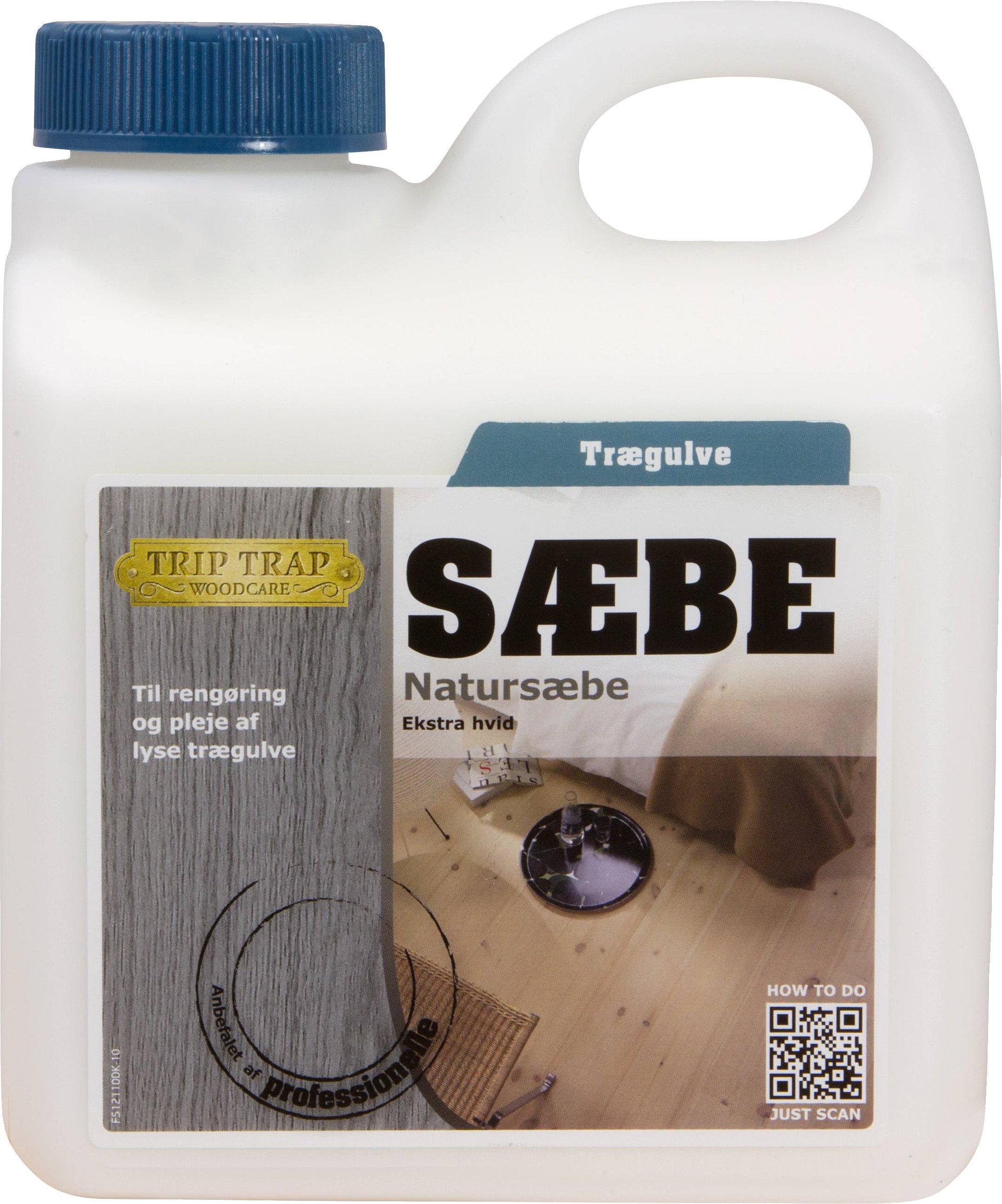 5173907 Natursæbe Ekstra Hvid 1L 512110