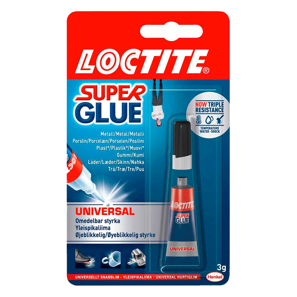 5185998 LOCTITE GLUE UNIVERSAL 3G