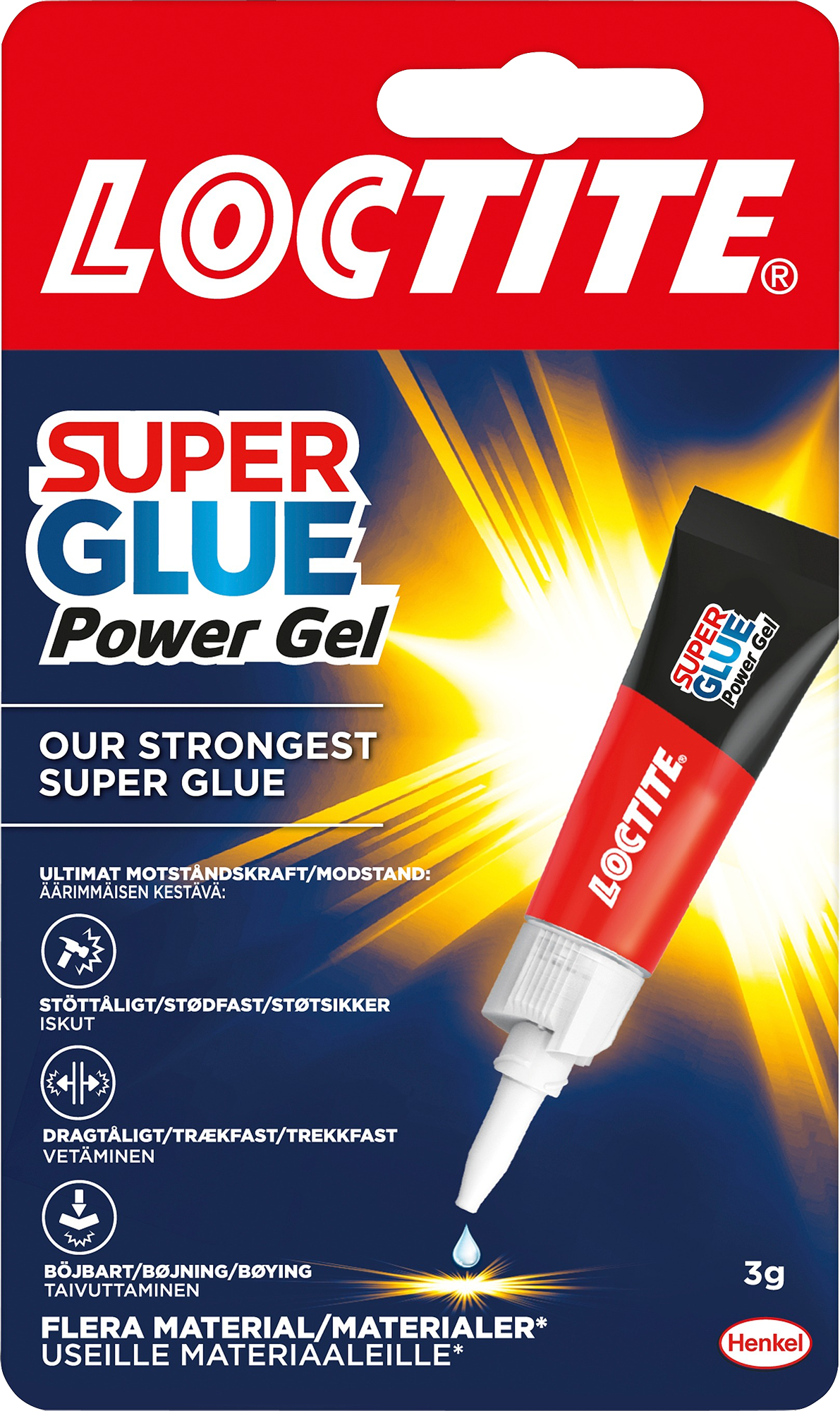 5185999 LOCTITE GLUE POWER FLEX 3G