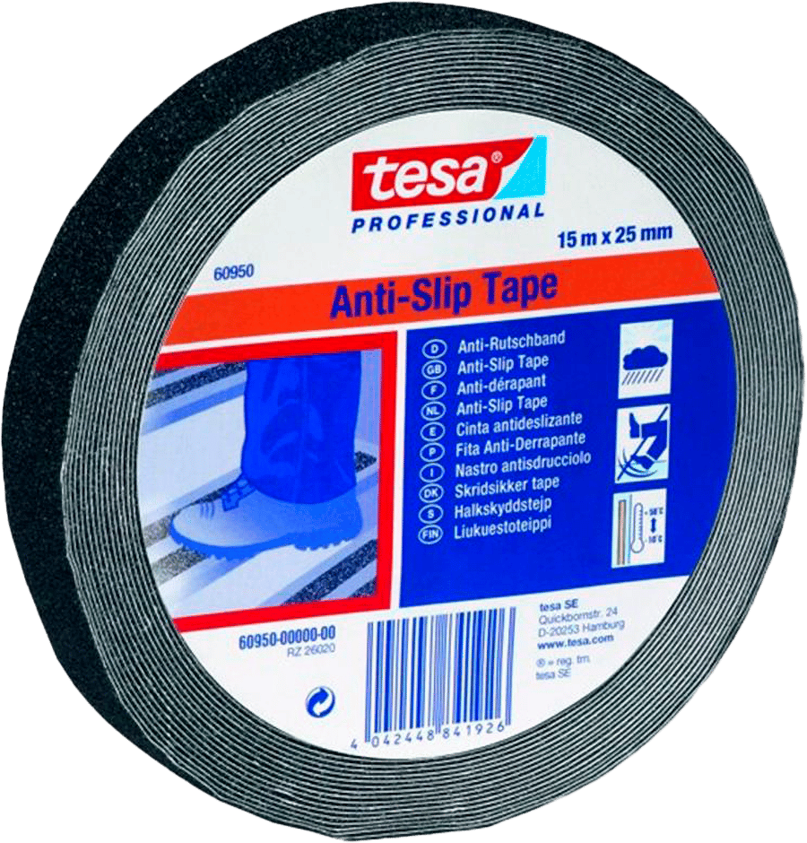 5240901 TESA TAPE SKRIDSIKKER SORT