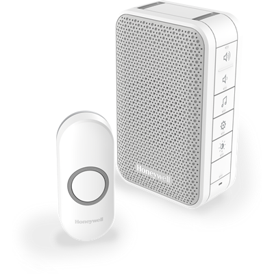 5251767 HONEYWELL TRÅDLØS DØRKLOKKE HVID