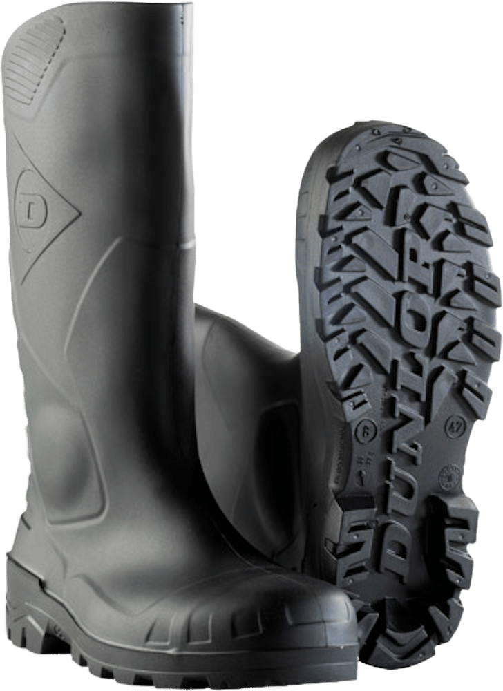 5379262 DUNLOP PVC STØVLE SORT 41