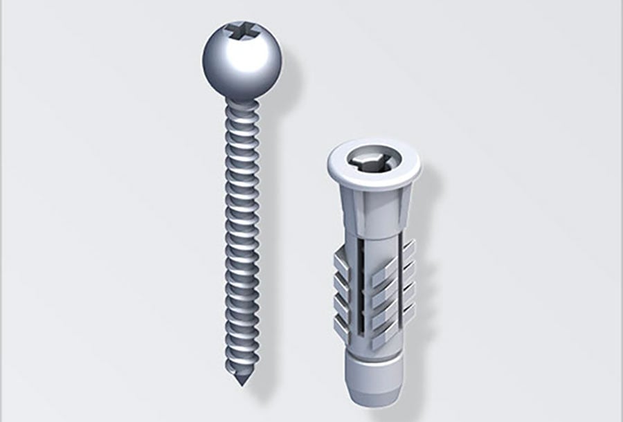 5387932 Brommann Gulvskrue 4X40 Mm