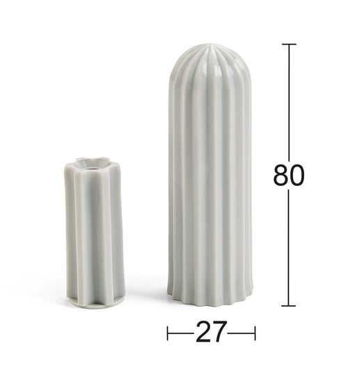 5663417 HABO DØRSTOPPER RIFLET 80MM 1