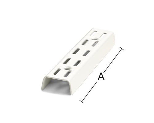 5689651 HABO VÆGSKINNE HVID 100CM 1