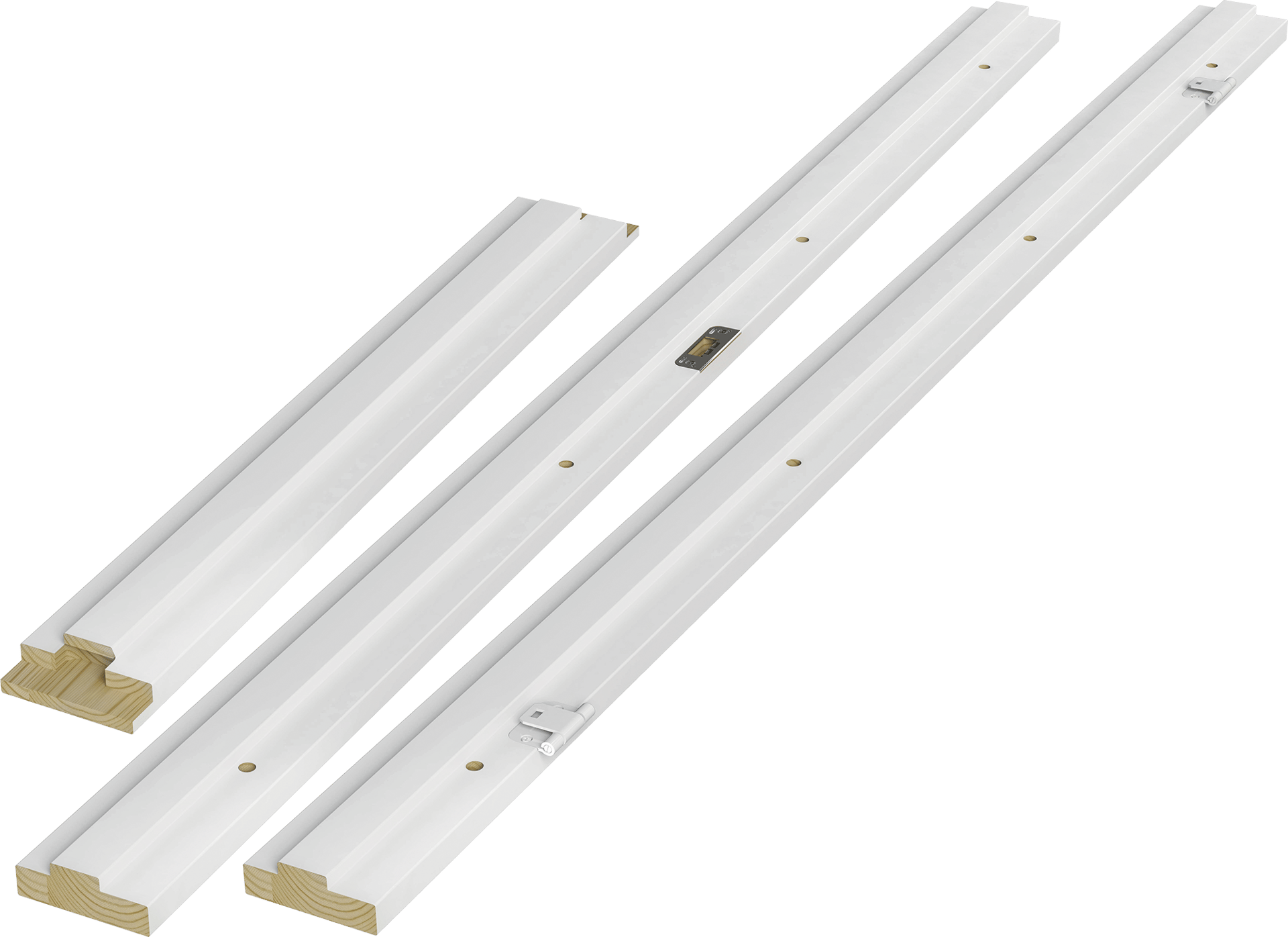 5736444 SWEDOOR KARM 121MM HVID UDEN BUND MODUL 7 686X2089MM SNAP IN