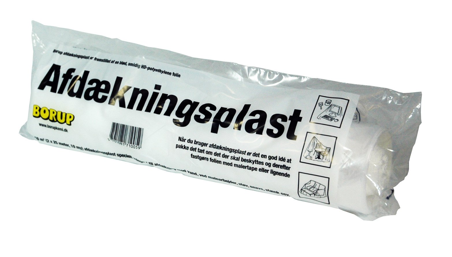 5747712 Borup Afd+ªkningsplast 2X25m 10 MY