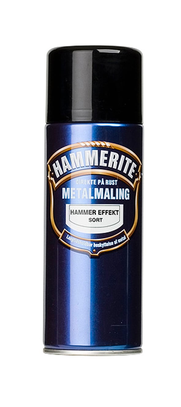 5813613 Hammerite Hammer Effekt Sort Spray