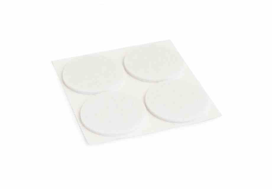 5851146 HABO FILTKNOPPER SELVKLÆBENDE 38 MM 4 STK PR ARK