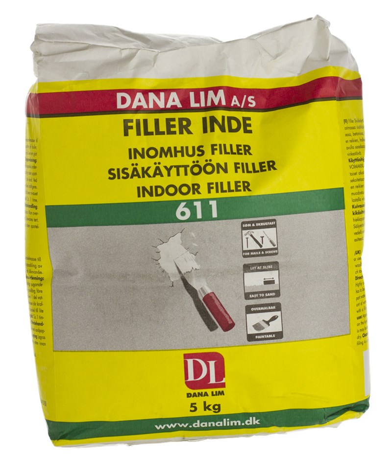5917266 DANA FILLER INDENDØRS 611 5KG