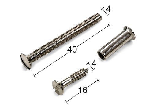 5982367 HABO SKRUESÆT 40MM KROM 1