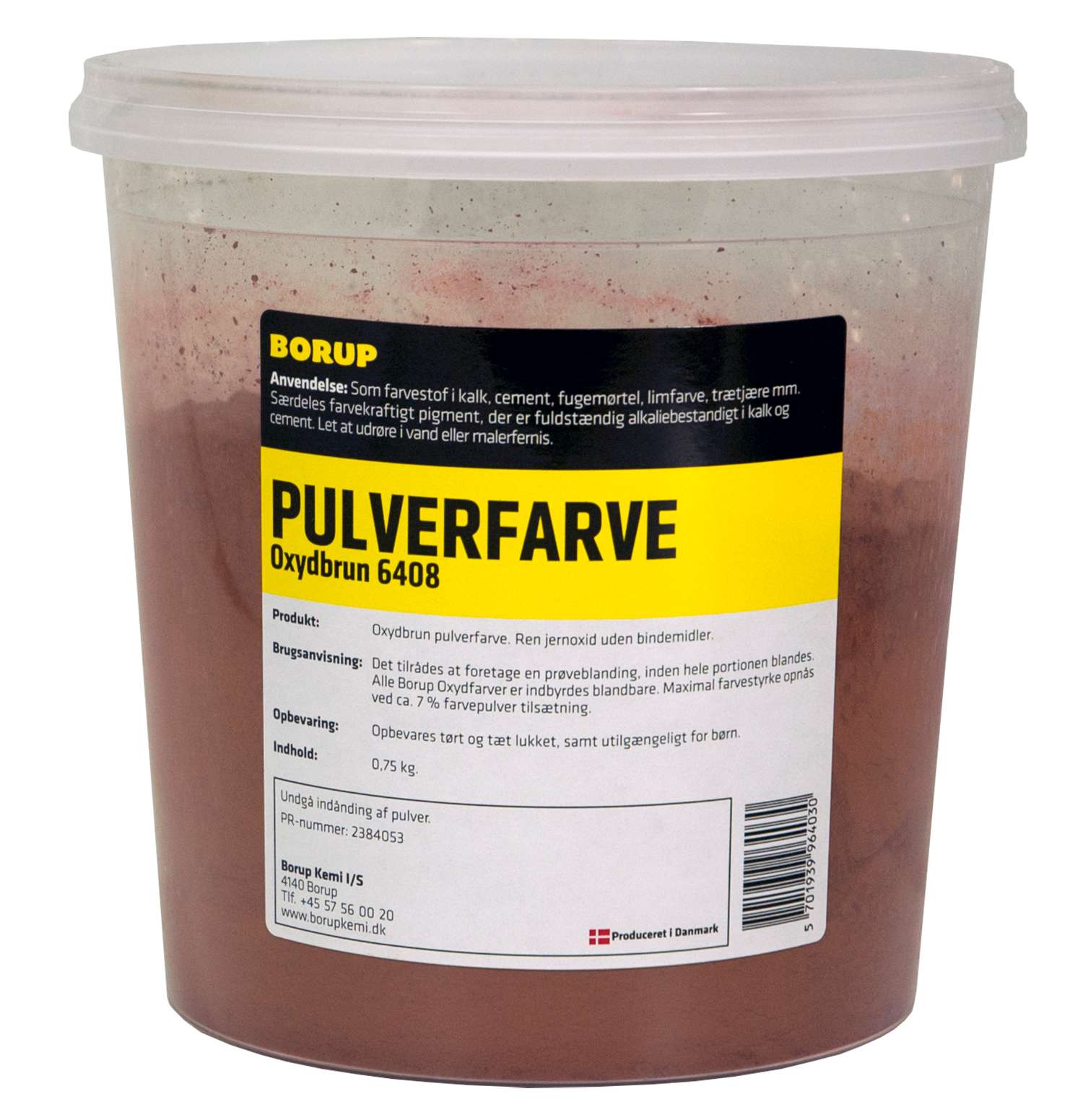 5993778 TØRFARVE OXYDBRUN 6408