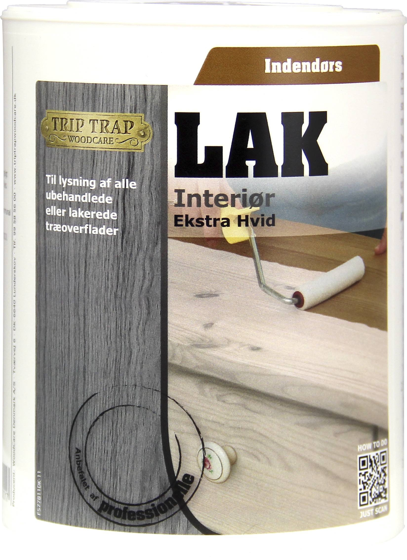 5994446 Interiør Ekstra Hvid 0,75 L 577811
