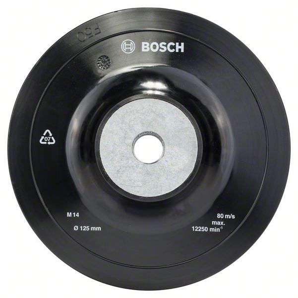 7030729 BOSCH GUMMIBAGSKIVE 125MM