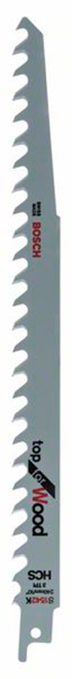 7183197 BOSCH BAJONETSAVKLINGER S1542K FRISK Trã GROV 240MM 5STK