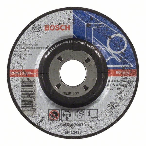 7325673 BOSCH SKRUBSKIVE 115X4MM Web