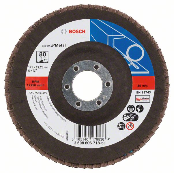 7361637 BOSCH SLIBERONDEL 125 K80 1STK